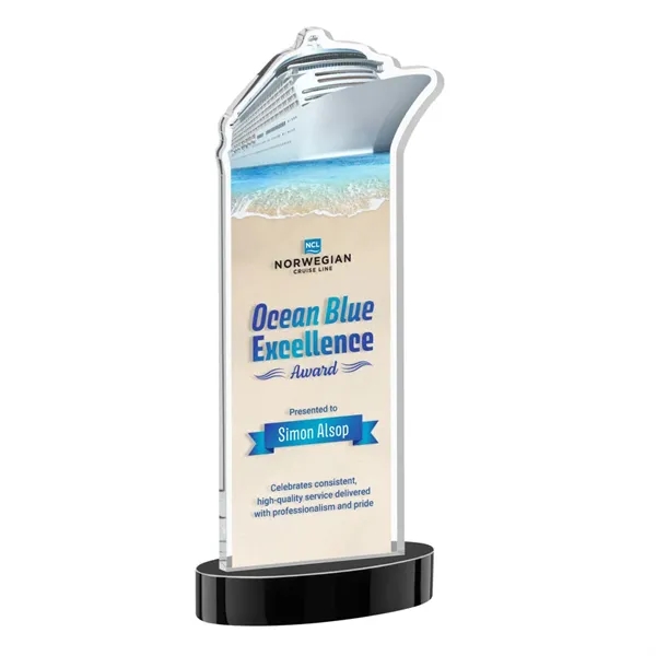 Voyager VividPrint™ Award on Alberton Base - Black... from ASI 84592 St Regis Group / St Regis