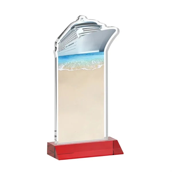 Voyager VividPrint™ Award - Red... from ASI 84592 St Regis Group / St Regis