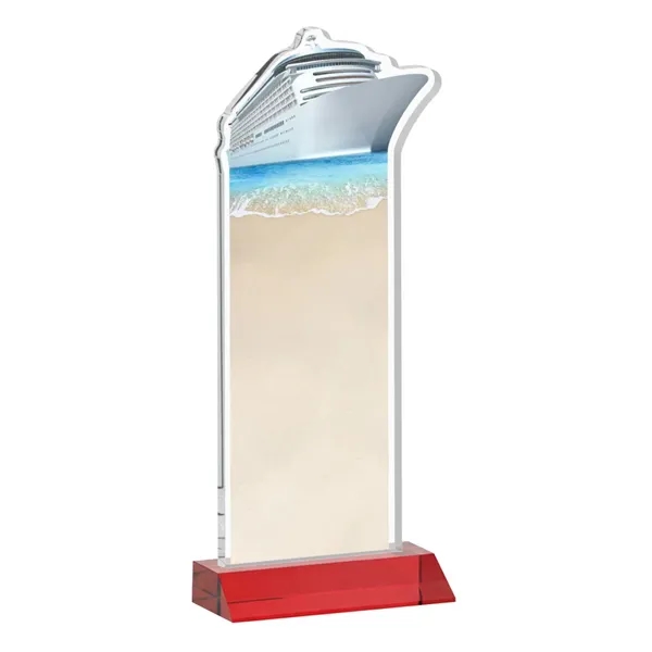 Voyager VividPrint™ Award - Red... from ASI 84592 St Regis Group / St Regis