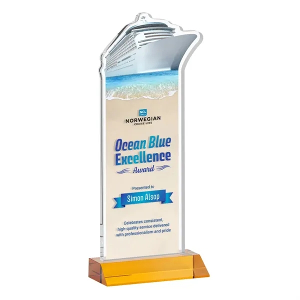 Voyager VividPrint™ Award - Amber... from ASI 84592 St Regis Group / St Regis