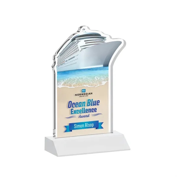 Voyager VividPrint™ Award - White... from ASI 84592 St Regis Group / St Regis