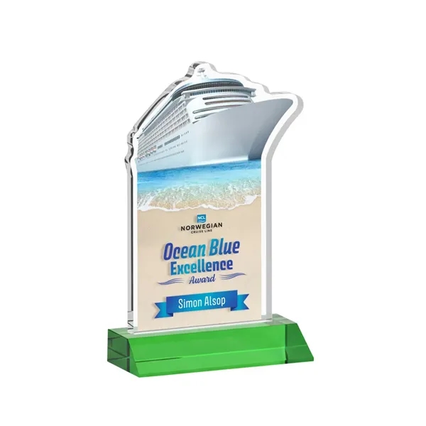 Voyager VividPrint™ Award - Green... from ASI 84592 St Regis Group / St Regis