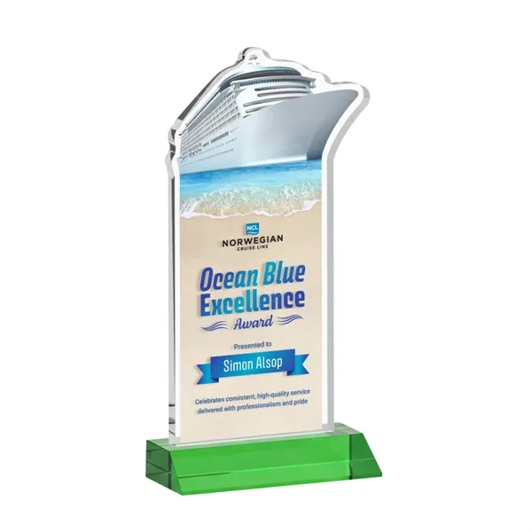 Voyager VividPrint™ Award - Green... from ASI 84592 St Regis Group / St Regis