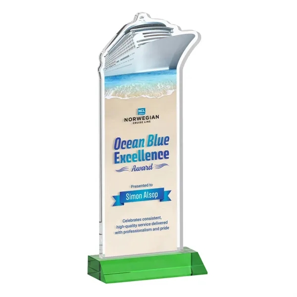 Voyager VividPrint™ Award - Green... from ASI 84592 St Regis Group / St Regis