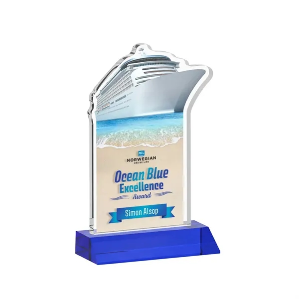 Voyager VividPrint™ Award - Blue... from ASI 84592 St Regis Group / St Regis