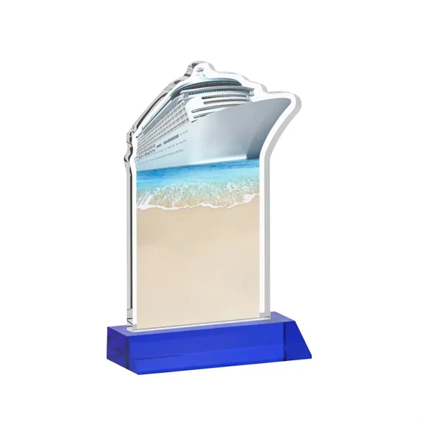 Voyager VividPrint™ Award - Blue... from ASI 84592 St Regis Group / St Regis