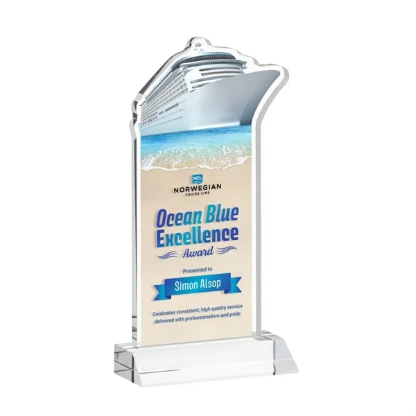 Voyager VividPrint™ Award - Clear... from ASI 84592 St Regis Group / St Regis