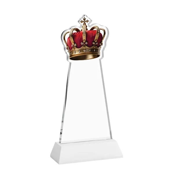 Item #AWV4406-W Crown VividPrint™ Award on Hartford Base - White