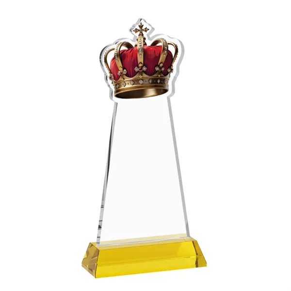 Item #AWV4406-D Crown VividPrint™ Award on Hartford Base - Gold