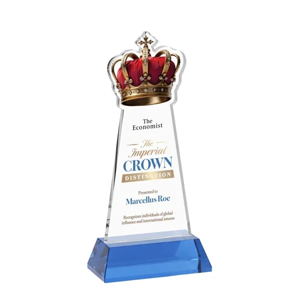 Item #AWV4406-S Crown VividPrint™ Award on Hartford Base - Sky Blue