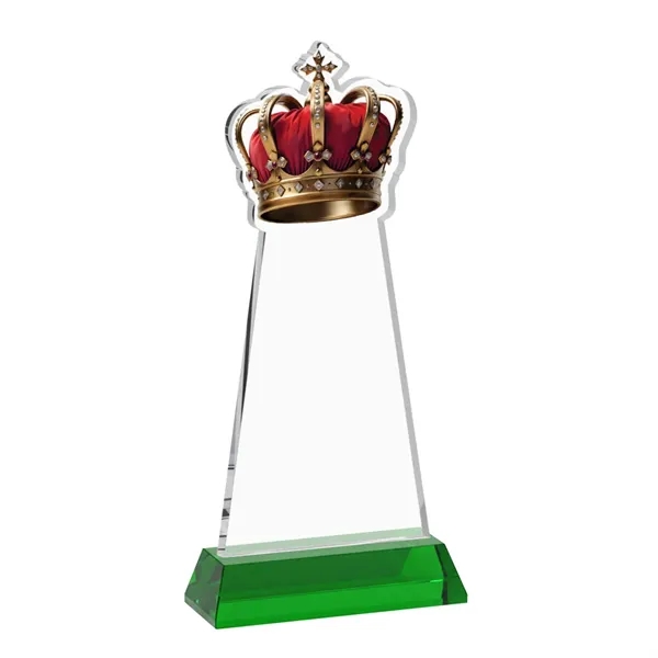 Item #AWV4406-G Crown VividPrint™ Award on Hartford Base - Green