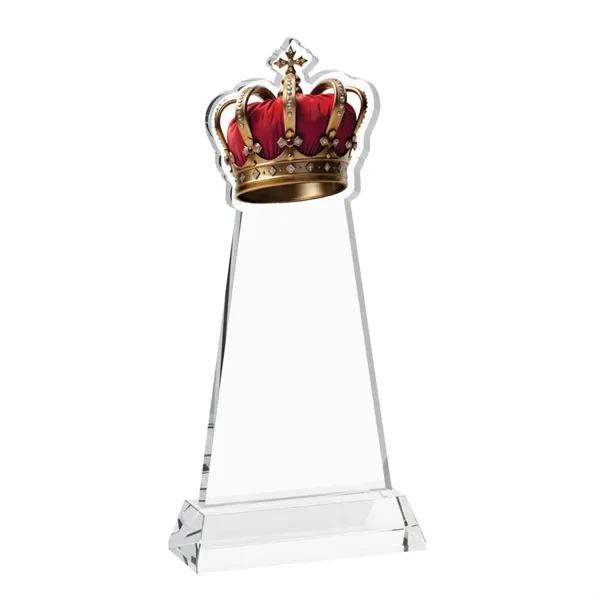 Item #AWARD AWV4406 Crown VividPrint™ Award on Hartford Base - Clear