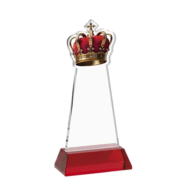 Item #AWS4406-R Crown Award on Hartford Base - Red