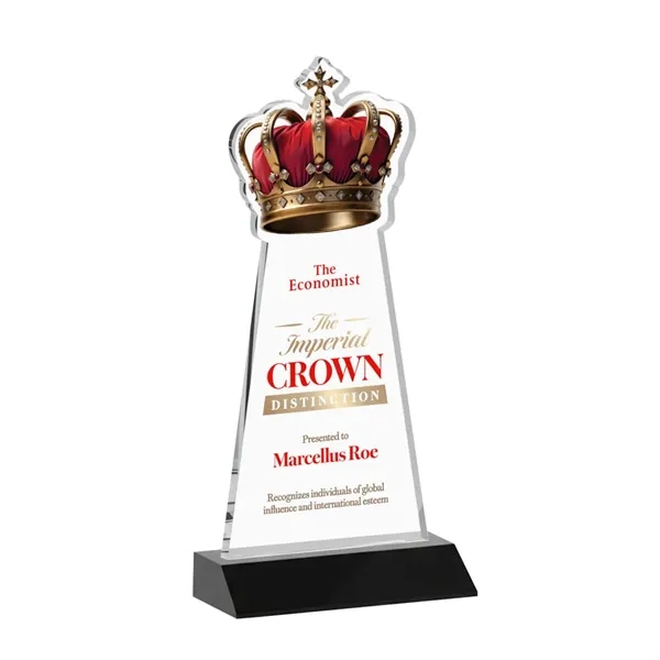 Item #AWARD AWV440-K Crown VividPrint™ Award - Black