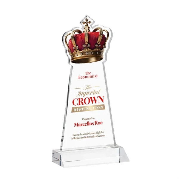 Item #AWARD AWV440 Crown VividPrint™ Award - Clear