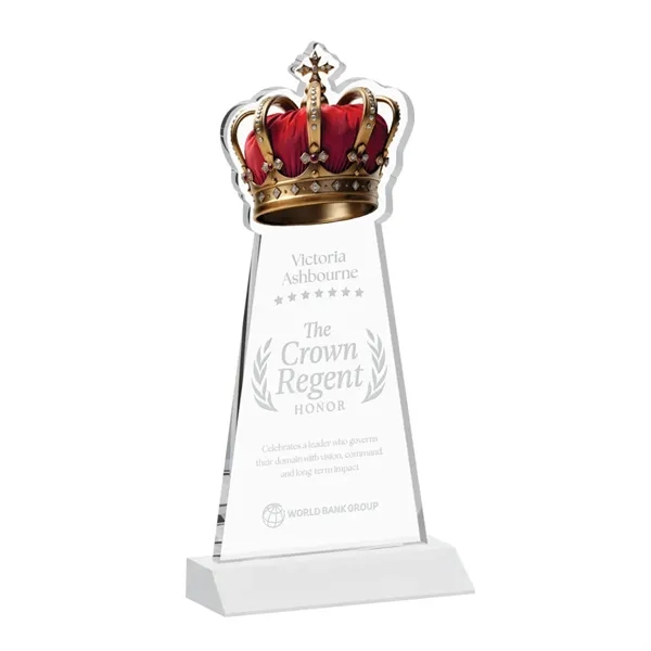 Item #AWARD AWS440-W Crown Award - White