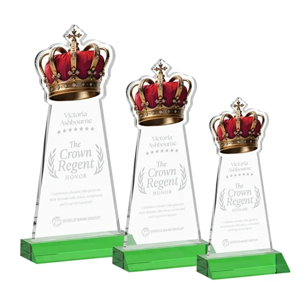Item #AWARD AWS440-G Crown Award - Green