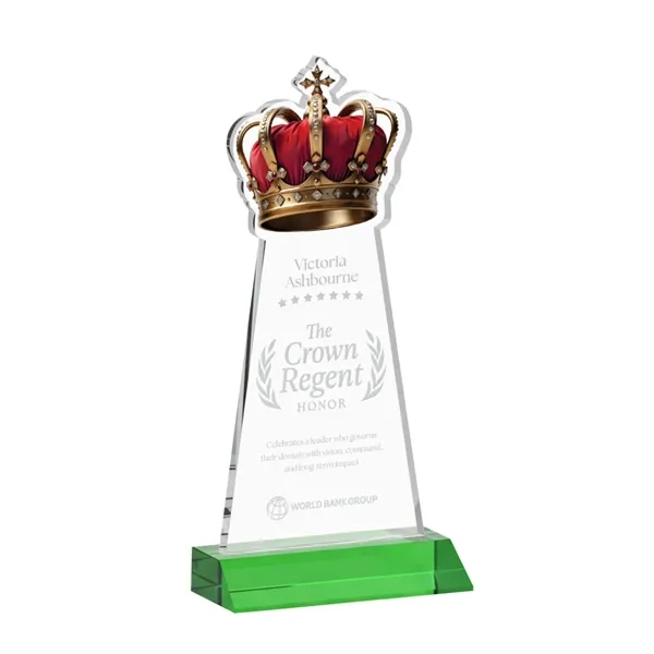 Item #AWARD AWS440-G Crown Award - Green
