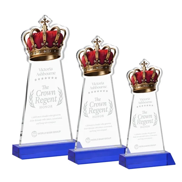Item #AWARD AWS440-L Crown Award - Blue
