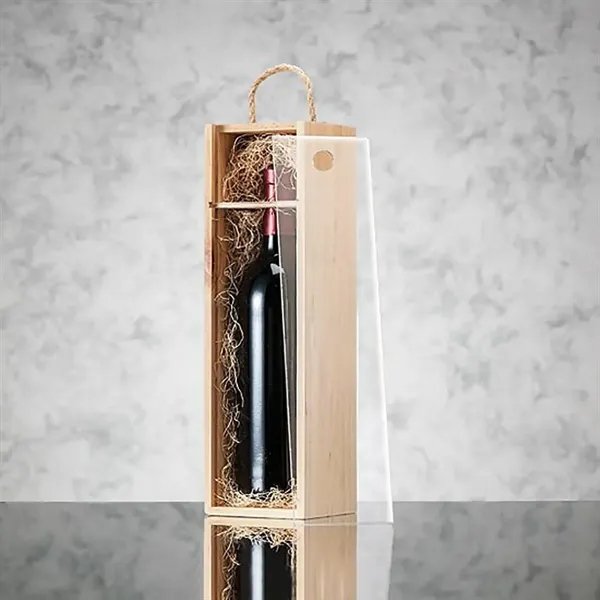 Showcase your exquisite decorated bottle with our Bailwick presentation crate.... from ASI 84592 St Regis Group