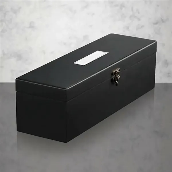 The Ravencliff Box features a black satin finish and contains quality... from ASI 84592 St Regis Group