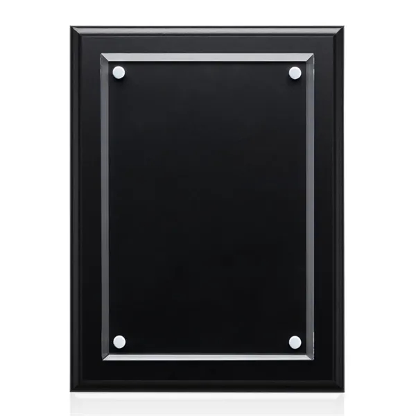 The crystal center plate of the Ulster features precisely beveled edges... from ASI 84592 St Regis Group / St Regis