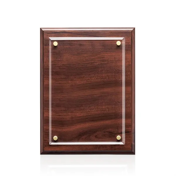 The beveled crystal center plate of the Ulster is raised above... from ASI 84592 St Regis Group / St Regis