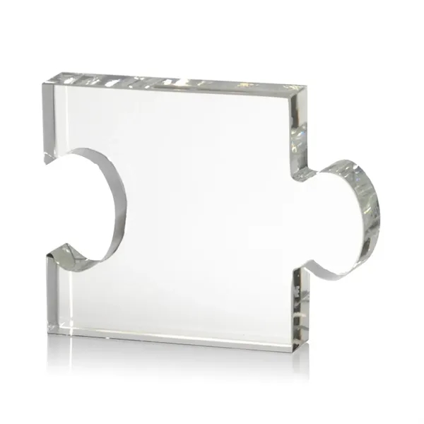 The Rune is an interlocking Puzzle Piece award of pure optical... from ASI 84592 St Regis Group / R S Owens & Co Inc