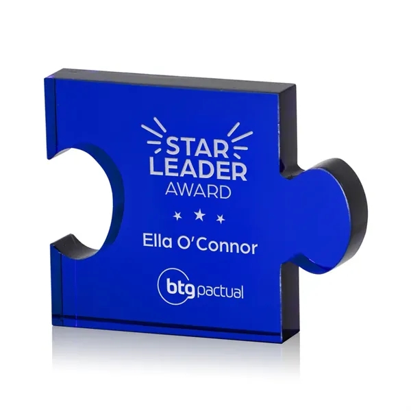 The Rune is an interlocking Puzzle Piece award of pure optical... from ASI 84592 St Regis Group / R S Owens & Co Inc