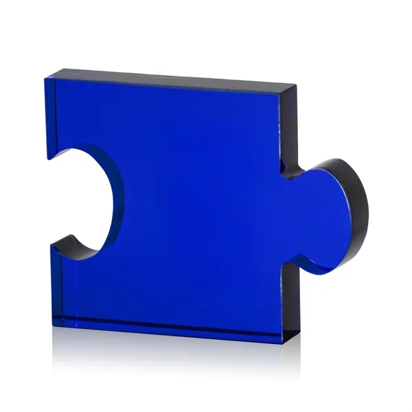 The Rune is an interlocking Puzzle Piece award of pure optical... from ASI 84592 St Regis Group / R S Owens & Co Inc