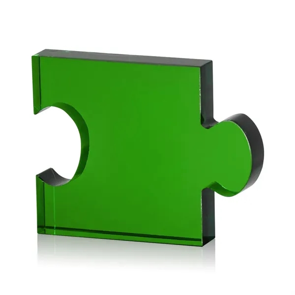 The Rune is an interlocking Puzzle Piece award of pure optical... from ASI 84592 St Regis Group / R S Owens & Co Inc