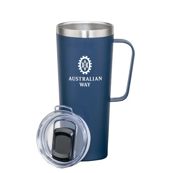 The 28oz double wall stainless steel Ordesa Mug features a sliding... from ASI 84592 St Regis Group