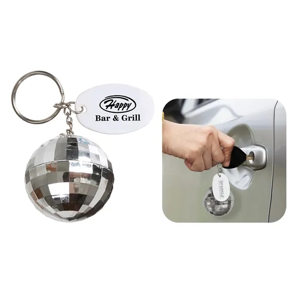 Disco ball key chain.... from ASI 52710 Lincoln Line