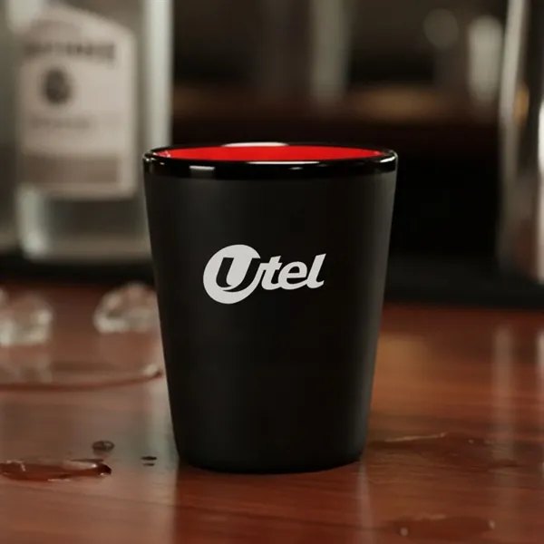 The Balmes ceramic shot glass is glazed with a silky, satin... from ASI 84592 St Regis Group