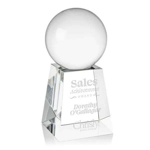 Optical crystal ball on a tall optical base.... from ASI 84592 St Regis Group / St Regis
