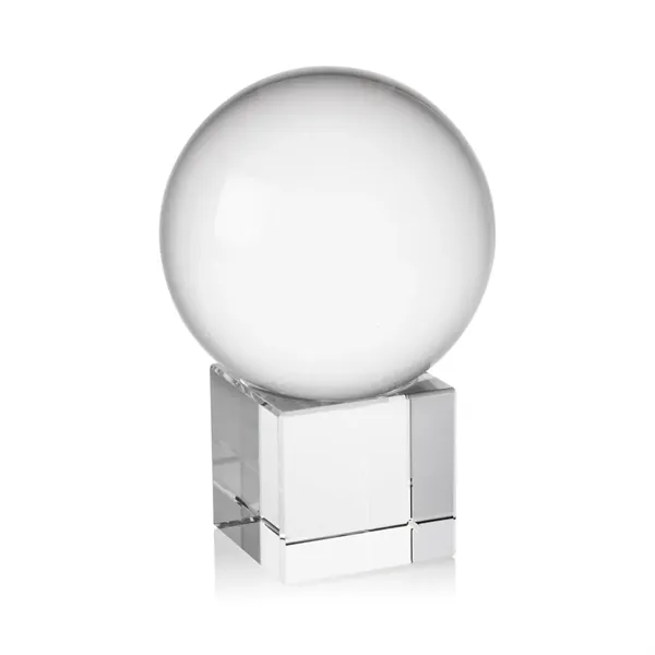 The Crystal Ball Award on Cube features a perfectly polished optical... from ASI 84592 St Regis Group / St Regis
