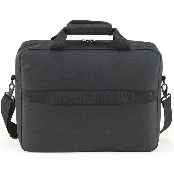 Padded Computer Brief with zippered compartments and adjustable shoulder strap. Carry... from ASI 86565 Seville Gear
