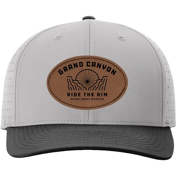 Richardson 632 laser perf R-FLEX snapback six-panel snapback hat with patch... from ASI 74601 Calico