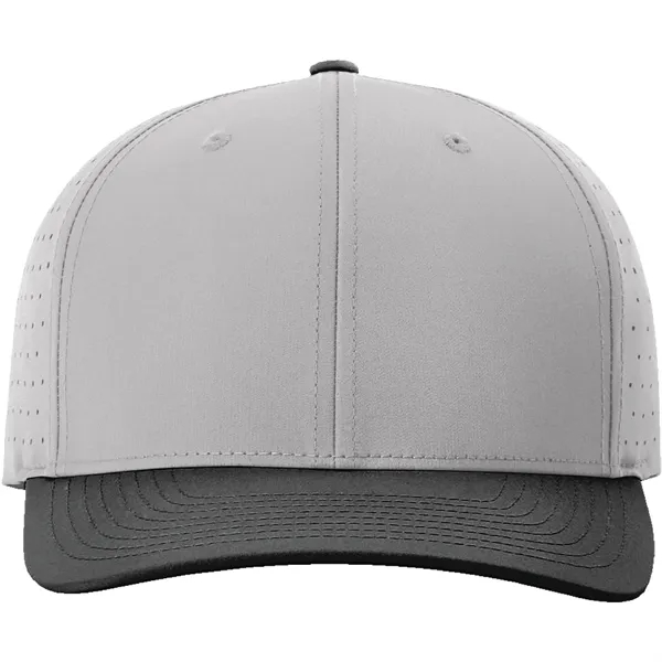 Richardson 632 laser perf R-FLEX snapback six-panel snapback hat with patch... from ASI 74601 Calico