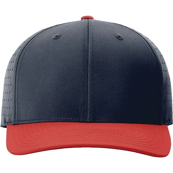 Richardson 632 laser perf R-FLEX snapback six-panel snapback hat with patch... from ASI 74601 Calico