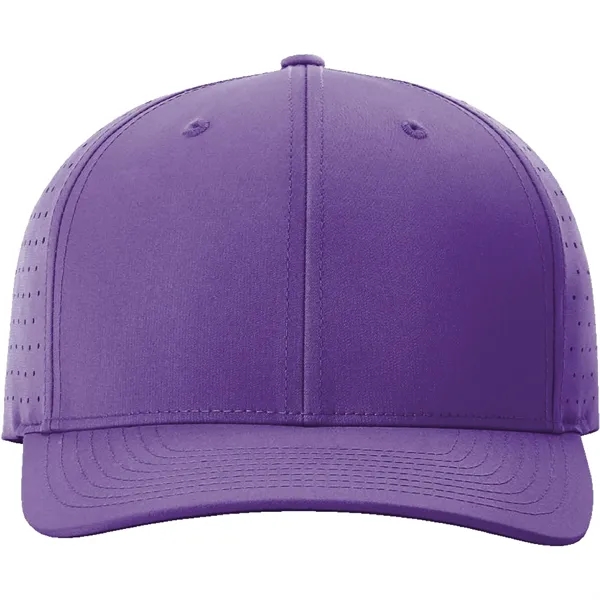 Richardson 632 laser perf R-FLEX snapback six-panel snapback hat with patch... from ASI 74601 Calico