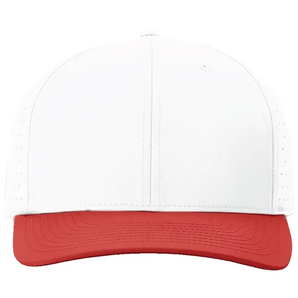 Richardson 632 laser perf R-FLEX snapback six-panel snapback hat with patch... from ASI 74601 Calico