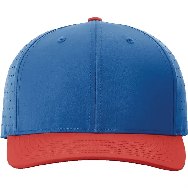 Richardson 632 laser perf R-FLEX snapback six-panel snapback hat with patch... from ASI 74601 Calico