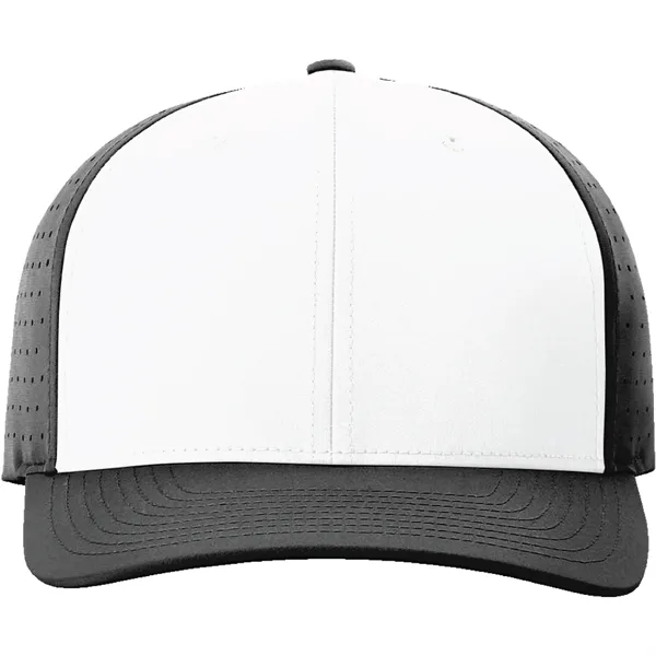 Richardson 632 laser perf R-FLEX snapback six-panel snapback hat with patch... from ASI 74601 Calico