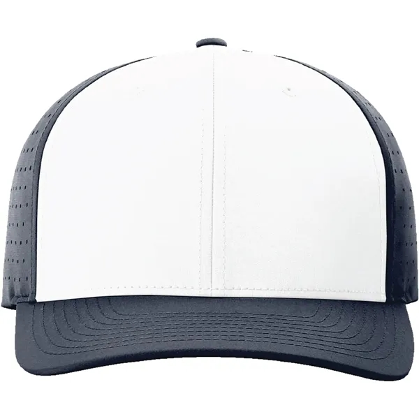 Richardson 632 laser perf R-FLEX snapback six-panel snapback hat with patch... from ASI 74601 Calico