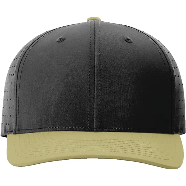 Richardson 632 laser perf R-FLEX snapback six-panel snapback hat with patch... from ASI 74601 Calico
