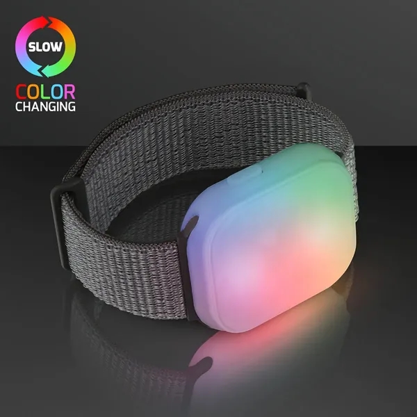 VIP Hook and Loop Bracelet Light Up Comfort Bands, No Flash... from ASI 34194 ALightPromos