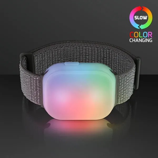 VIP Hook and Loop Bracelet Light Up Comfort Bands, No Flash... from ASI 34194 ALightPromos