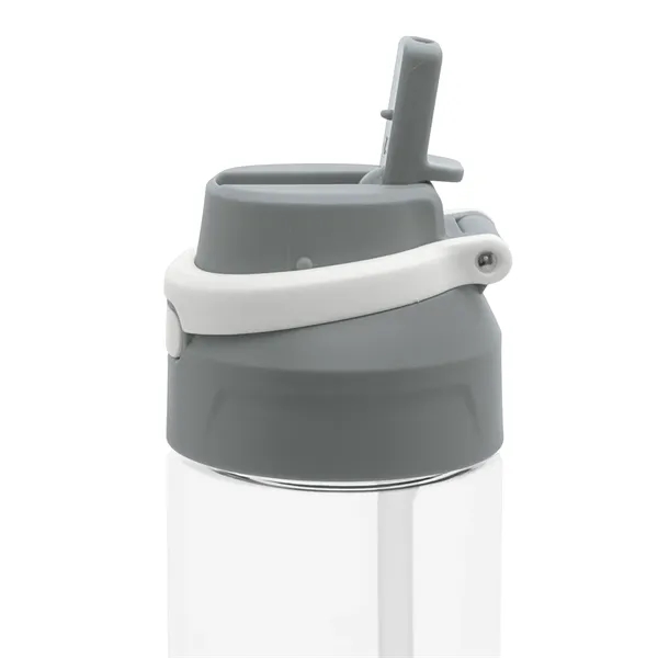 28 oz Iris Recycled PET Flip Straw Bottle... from ASI 79530 Prime Line