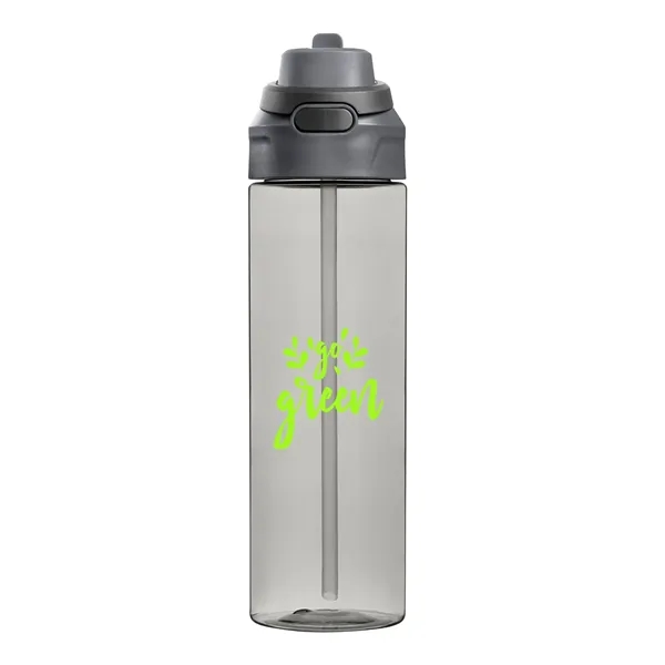 28 oz Iris Recycled PET Flip Straw Bottle... from ASI 79530 Prime Line